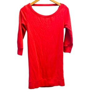 ⭐️ VICTORIAS SECRET Pink Long Sleeved Drape Back Dress